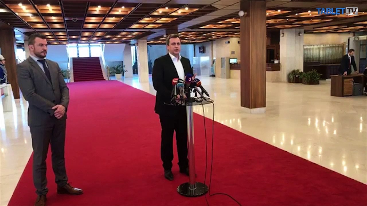 ZÁZNAM: Brífing predsedu Národnej rady SR Andreja Danka