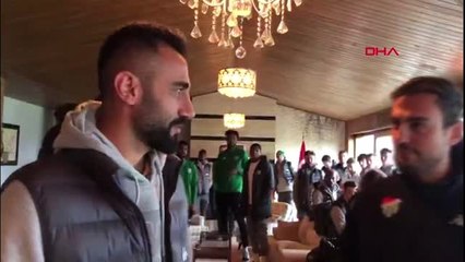 Spor bursaspor'u, basketbol takımı oyuncuları uğurladı