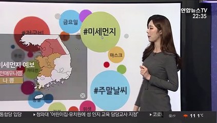 [날씨트리] 새벽까지 전국 비…서쪽 중국발 스모그 유입