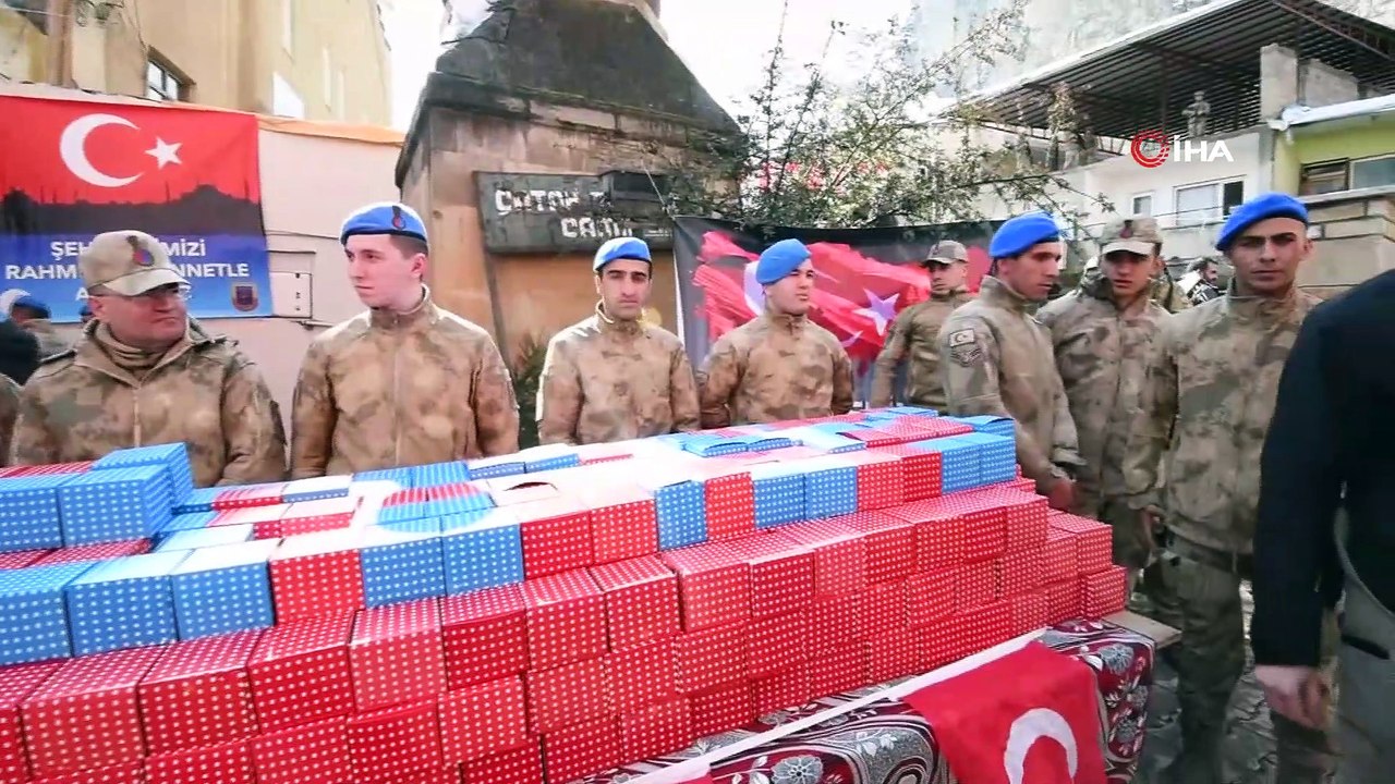 Çığ şehitleri için mevlit okutuldu