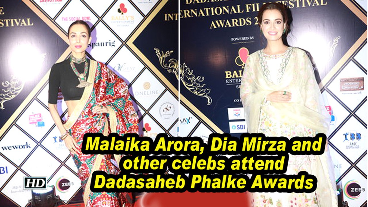 Malaika Arora, Dia Mirza and other celebs attend Dadasaheb Phalke Awards