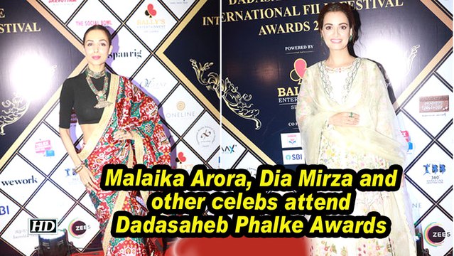 Malaika Arora, Dia Mirza and other celebs attend Dadasaheb Phalke Awards