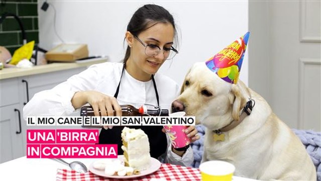 Il mio cane è il mio San Valentino: una 'birra' in compagnia
