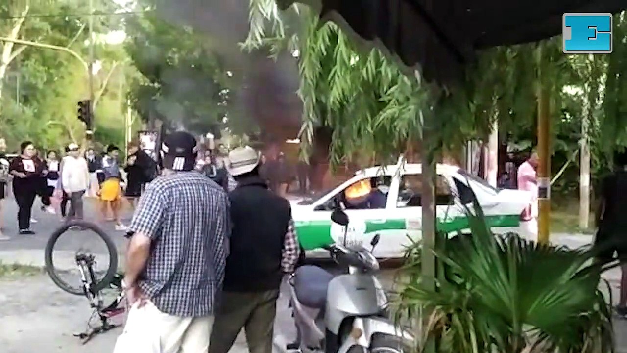 Incidentes durante el pedido de justicia por el crimen de Facundo Coronel