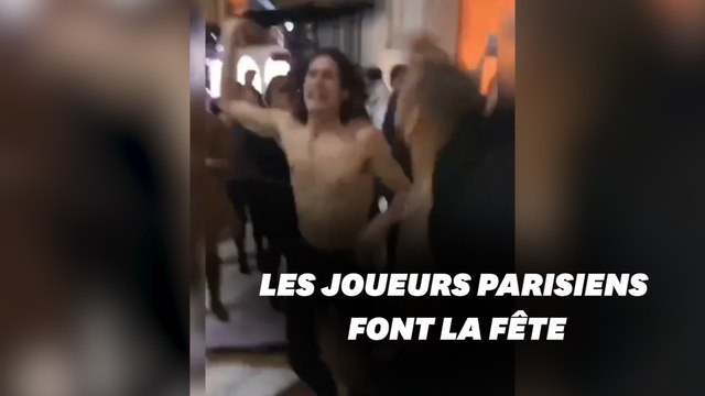 Les stars du PSG font la fête après la défaite à Dortmund