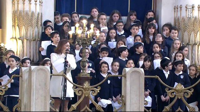 Mattarella al Tempio Maggiore di Roma (21.02.20)