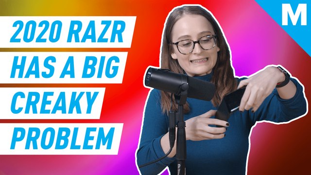 The new Razr has a horrifying creak