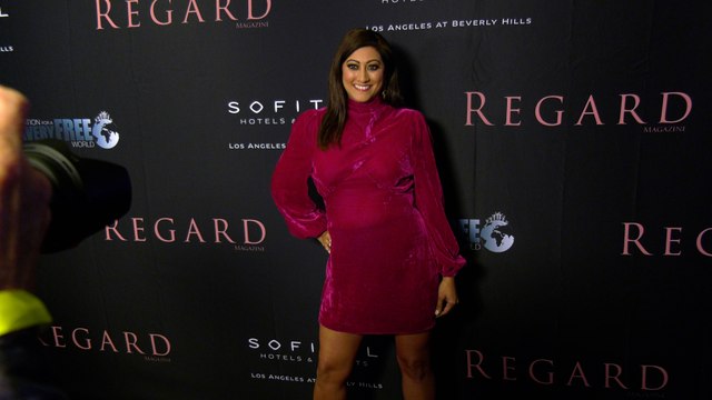 Reena B. Patel Regard Magazine’s 10 Year Anniversary Party Red Carpet Fashion