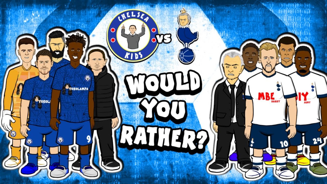 LOLs | Chelsea and Spurs play 'Would your rather...?'