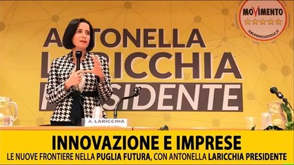 Antonella Laricchia - Piano di Sviluppo Economico Regional pugliese (21.02.20)