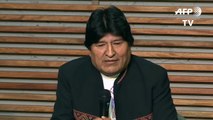 Morales dice que inhabilitación de su candidatura al Senado es un 
