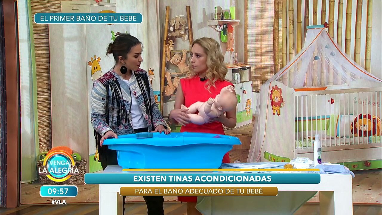 ¡Que no te dé miedo bañar a tu bebé recién nacido! Toma en cuenta estos consejos. | Venga La Alegría