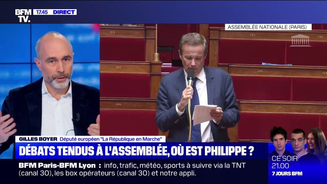 Gilles Boyer (LaREM): 20 ou 30 députés confisquent le débat sur la réforme des retraites