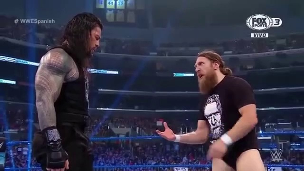 WWE Lumberjack Match Roman Reigns vs. Erick Rowan SmackDown video