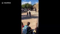 Musical chairs gets INTENSE between Southern California classmates
