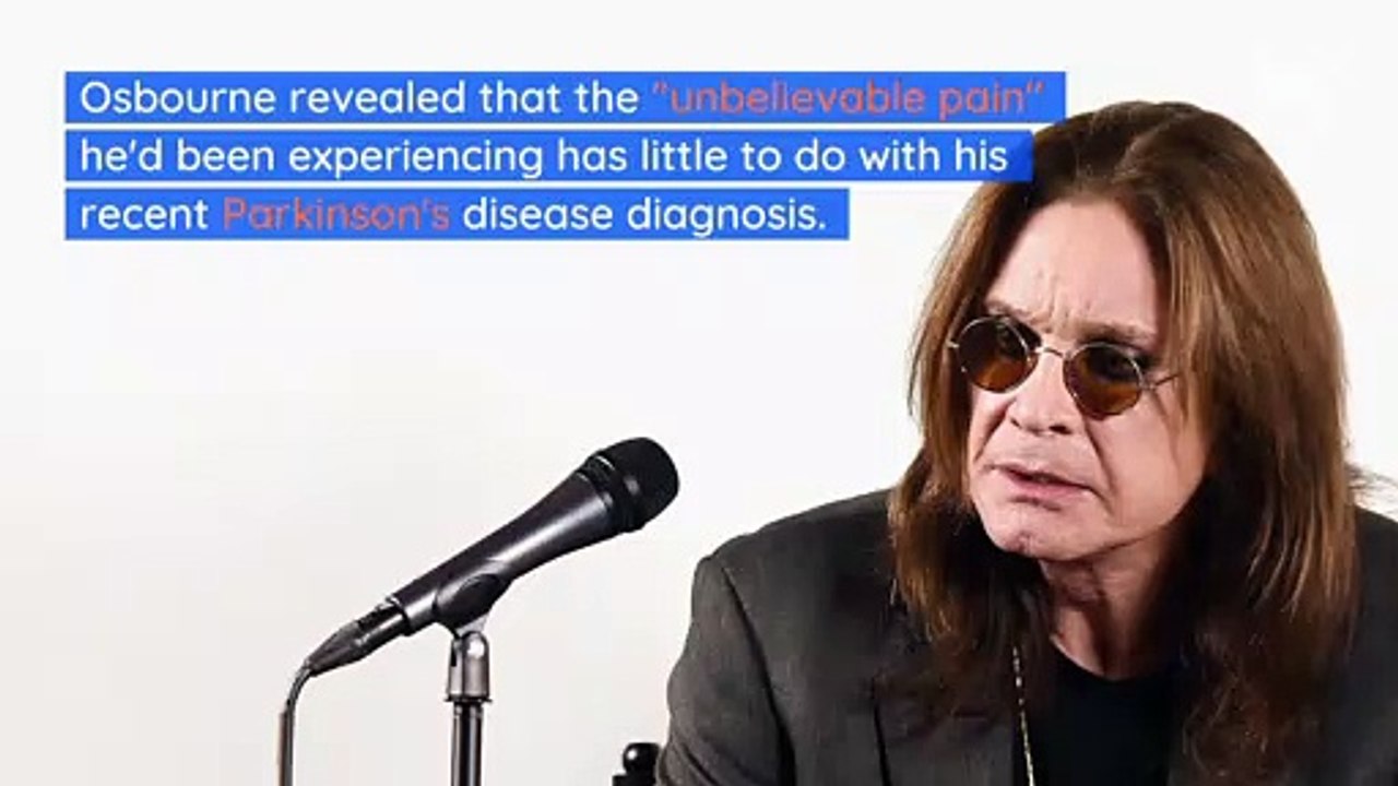 ozzy osbourne pain