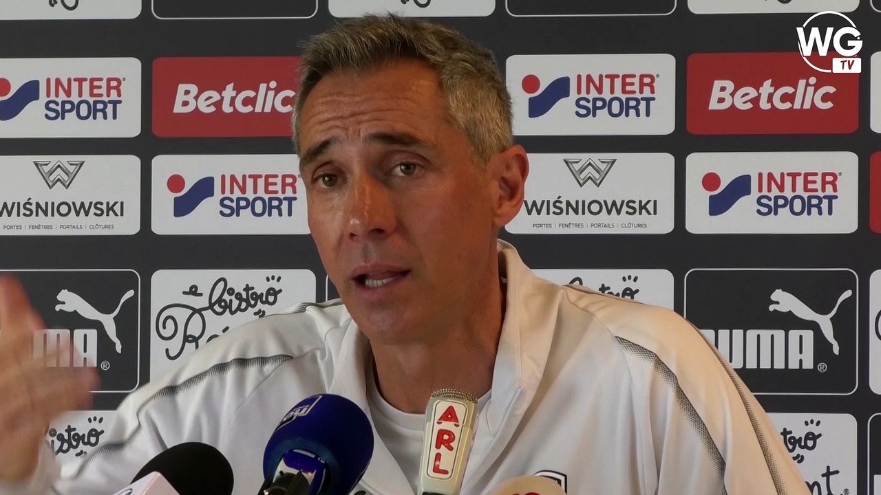 Paulo Sousa : "Je ne pars pas avec une mentalité perdante à Paris"