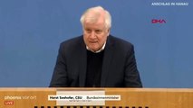 Almanya içişleri bakanı konuştu ancak 'islamofobi' demedi