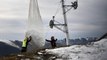 Due to Mild Winter French Ski Resorts Have Resorted to Airlifting Snow to Their Slopes, Angering French Officials