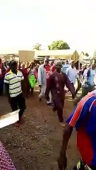 Manifestations à Téliré contre la nouvelle Constitution