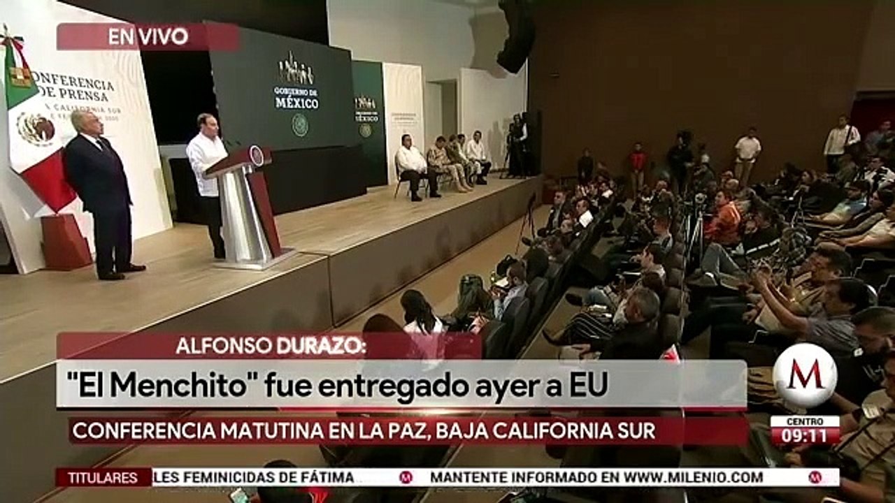 Durazo confirma extradición de 'El Menchito' a EU
