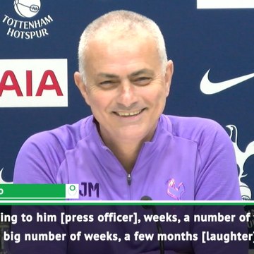 Mourinho can't stop laughing about injuries