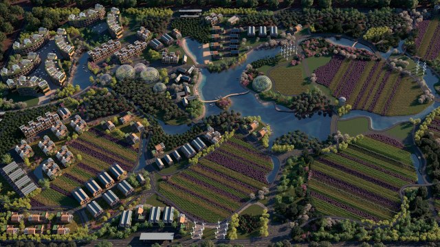 American Architect Unveils Design For Self-Sustaining Village