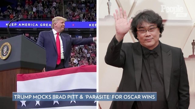 Trump Mocks Brad Pitt and Parasite for Oscar Wins, Korean Film's Distributor Hilariously Fires Back
