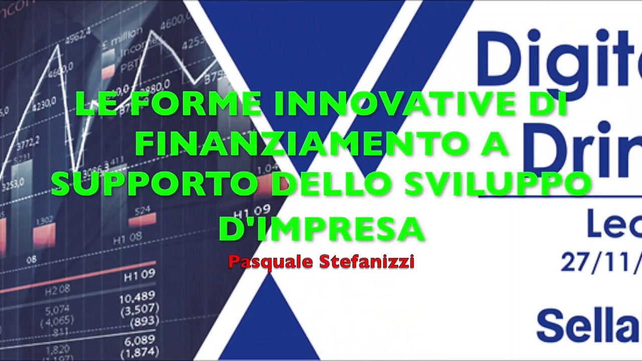 Forme innovative di finanziamento