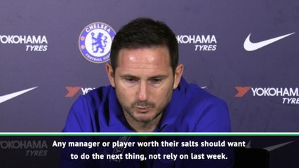 Lampard 'always' feeling the pressure