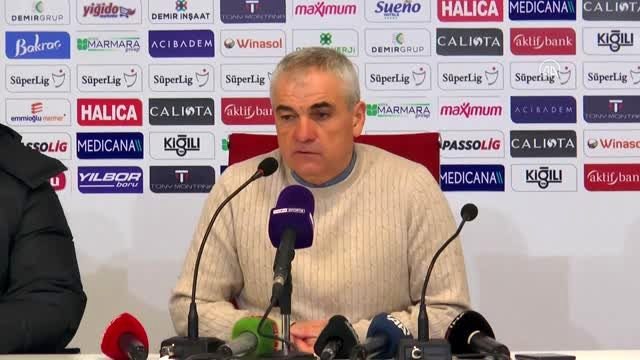 Demir Grup Sivasspor-Aytemiz Alanyaspor maçının ardından - Rıza Çalımbay