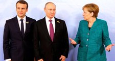 Macron ve Merkel, Rusya ve Esed rejiminden İdlib'de ateşkes istedi