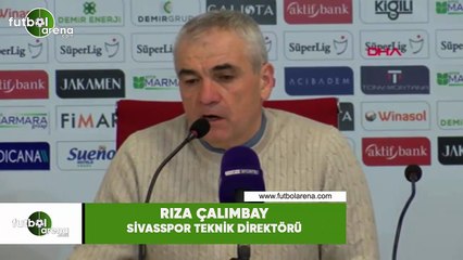 Rıza Çalımbay: "Pozisyon net penaltı"