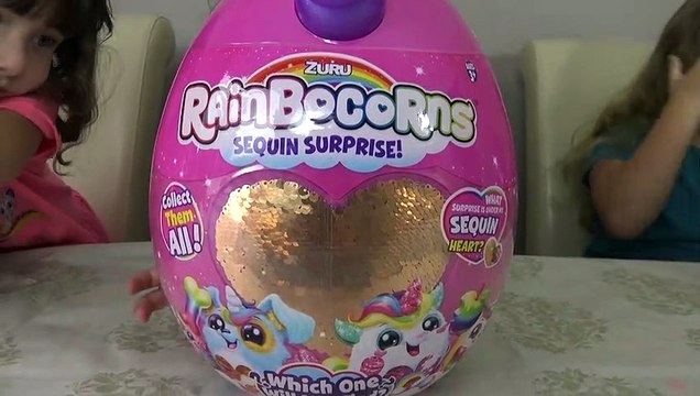 Unicórnios - Arco-Íris - Ovos Surpresa e Brinquedos - Unicórnios do Coração com Sophia, Isabella e Alice