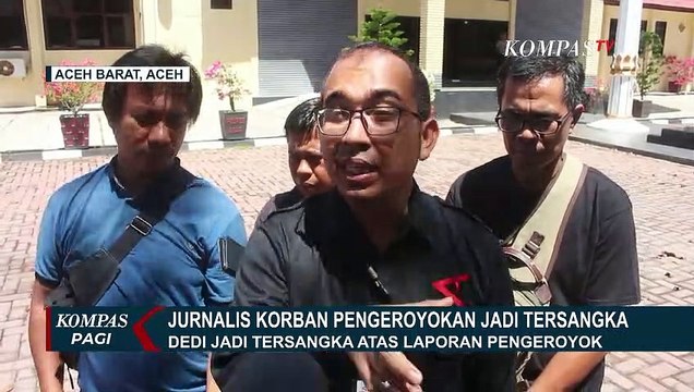 Jurnalis Asal Aceh Korban Pengeroyokan Jadi Tersangka