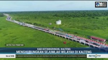 Pemprov Kalteng Resmikan Jalan Layang Pangkalan Bun-Kotawaringin Lama