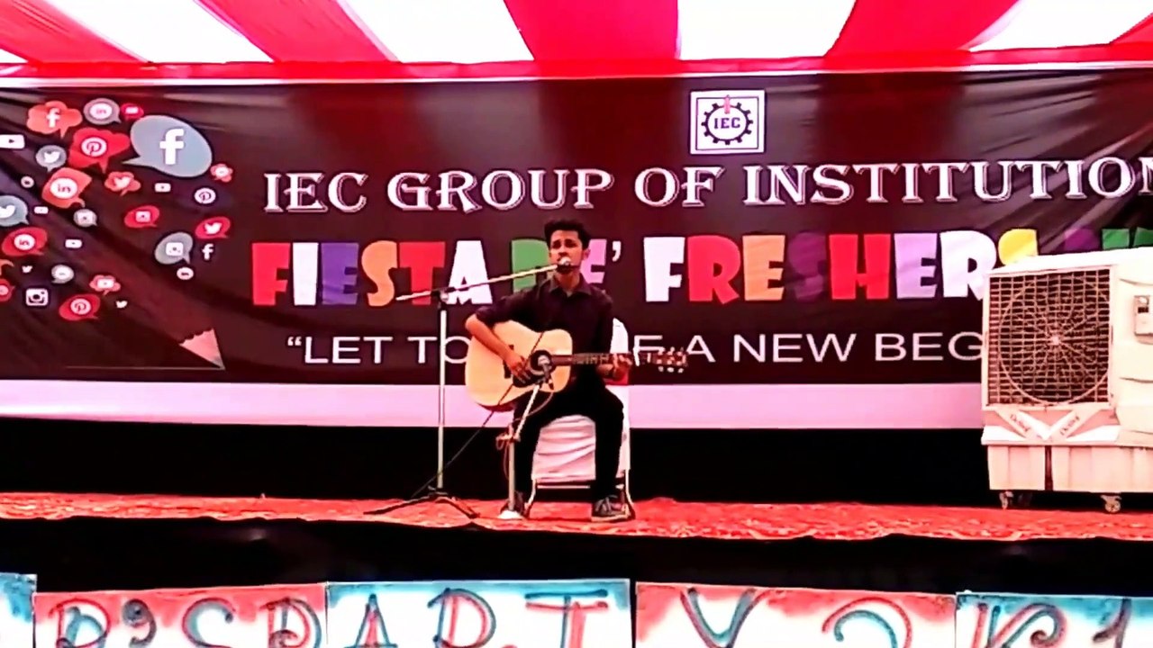 Best Songs With Guitar - Mr. Hamza - #FreshersParty2018 #echosmart