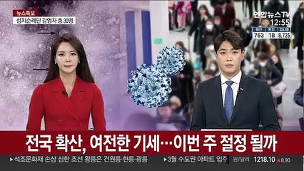 전국 확산, 여전한 기세…이번 주 절정 될까