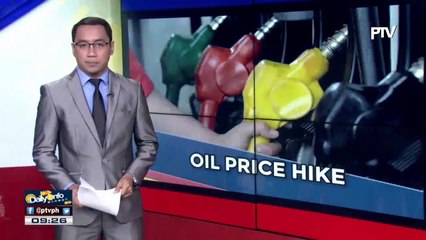 Oil price hike, asahan bukas