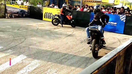 Close Call of Stunts #BikeStunt #CarStunt #EchoSmart