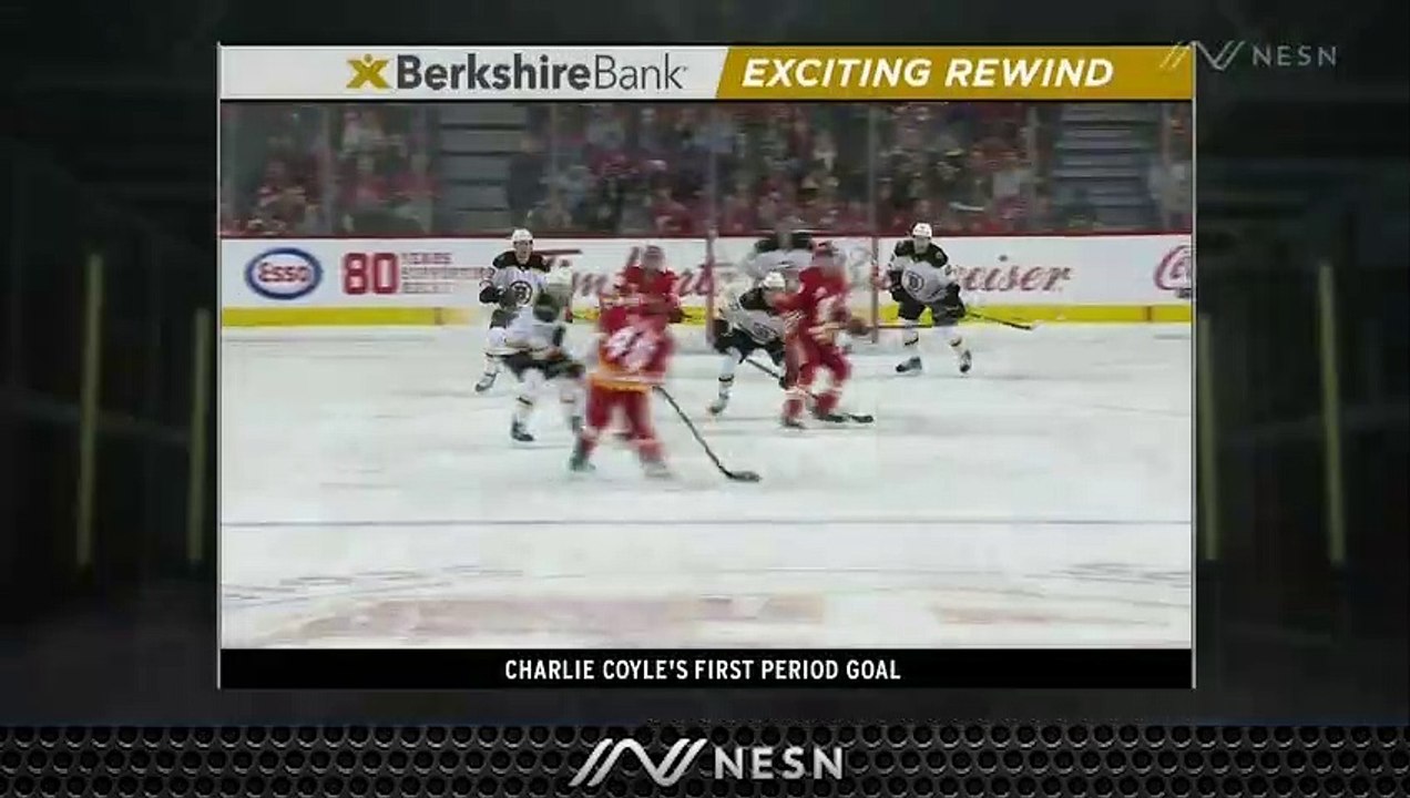 Charlie Coyle Pots 15th Goal Of Season In Roller Coaster Period For Bruins