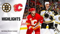 NHL Highlights | Bruins @ Flames 2/21/20