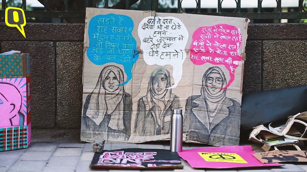 'The Revolution Will be Painted': Jamia Finds Expression With Graffiti