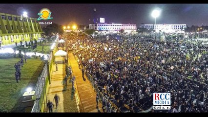 Elizabeth Mateo la juventud del PRM que participa en la manifestación no son corruptos