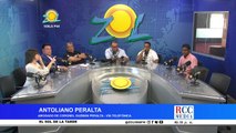 Antoliano Peralta abogado del Coronel Guzmán Peralta habla en el momento que ponen en libertad