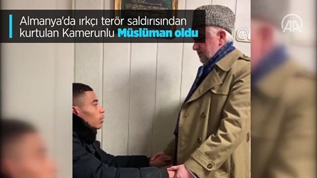 Almanya'daki ırkçı saldırı İslam'ı seçip müslüman olmasına vesile oldu