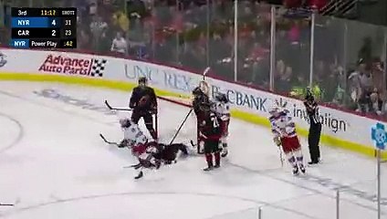 Mrazek makes spectacular save to rob Zibanejad