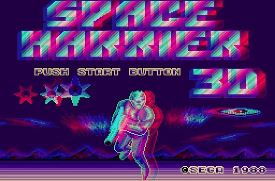 Space Harrier 3D (Sega Master System)