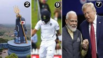 3 Minutes 10 Headlines | Namaste Trump | IND vs NZ 1st Test Day 2