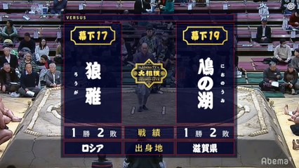 Roga vs Nionoumi - Hatsu 2020, Makushita - Day 7